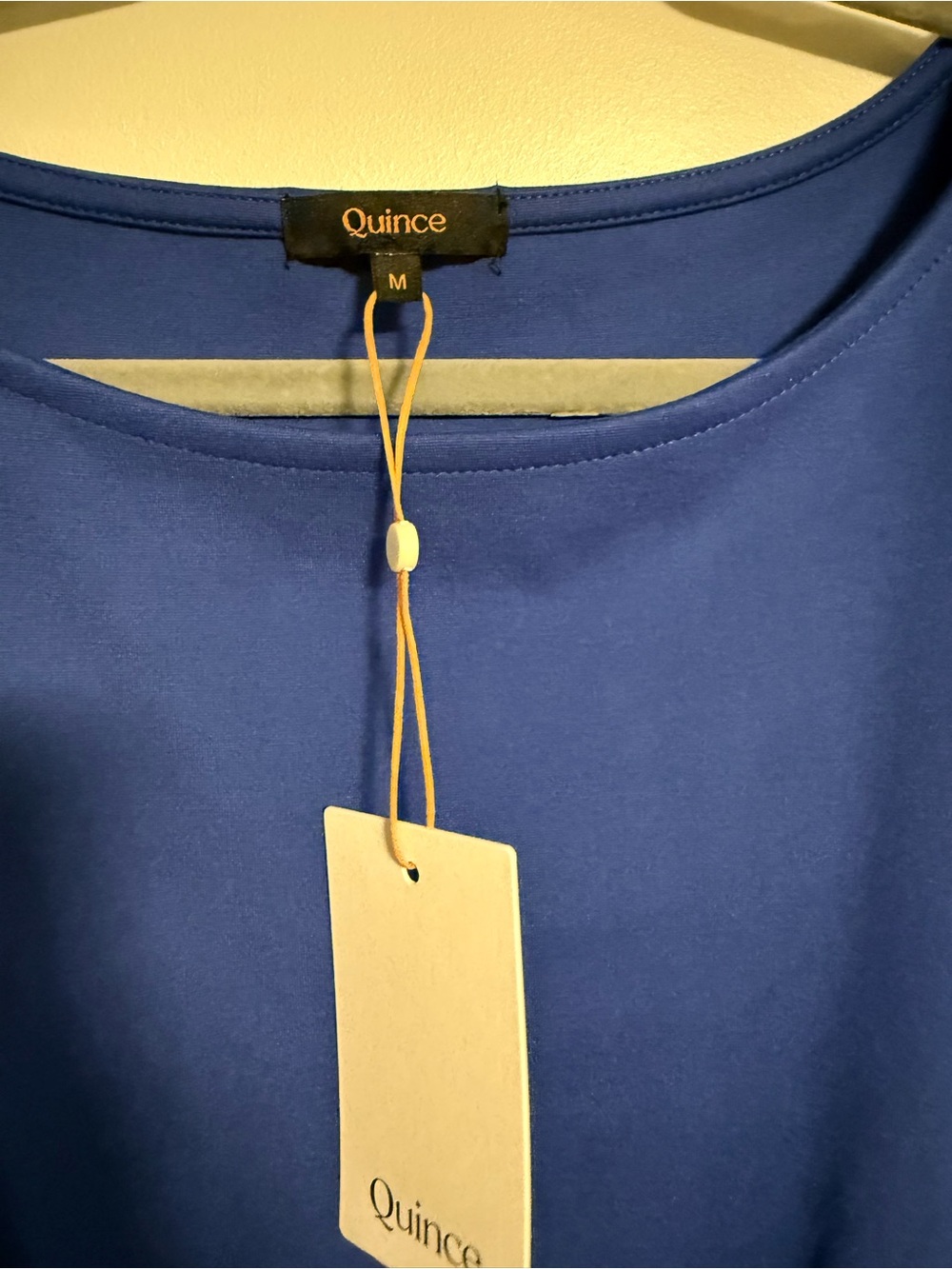 Quince Cobalt Cap-Sleeve Sheath Dress - Picture 2 of 6